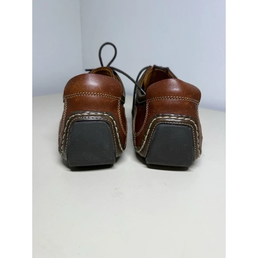 Cole Haan Mens NikeAir G Series Sz 10 M 5042176 Brown Leather Loafer Shoes